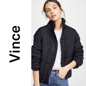 vince soft bomber jacket